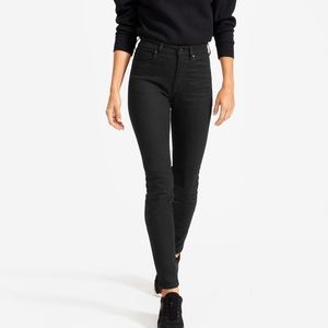 Everlane - High-Rise Skinny Jean - Black - size 31